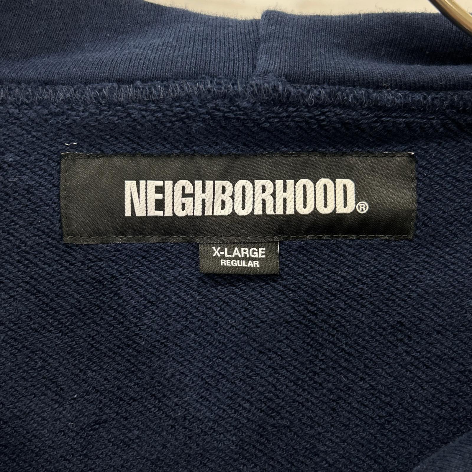 NEIGHBORHOOD ネイバーフッド 252UWNH-CSM02 25AW ネイビー クラシックスウェットハーフジップフーディー トップス