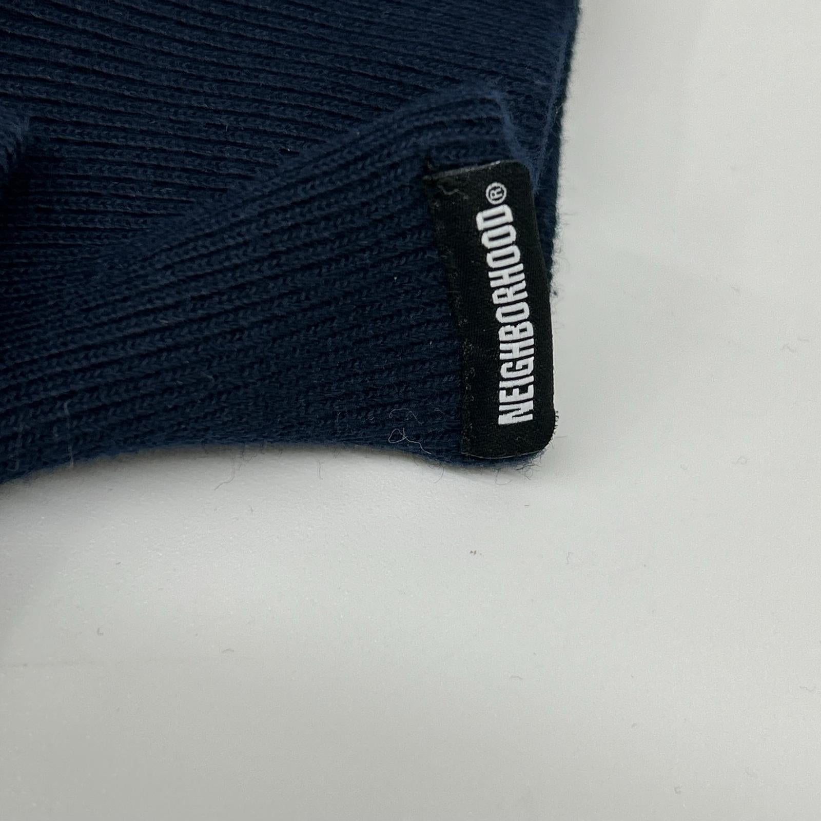 NEIGHBORHOOD ネイバーフッド 252UWNH-CSM02 25AW ネイビー クラシックスウェットハーフジップフーディー トップス