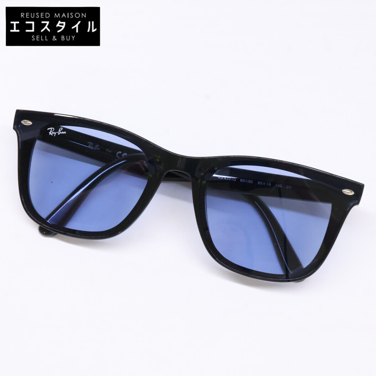 Ray-Ban レイバン 【美品】RB4391D 601/80 スクエアシェイプ サングラス