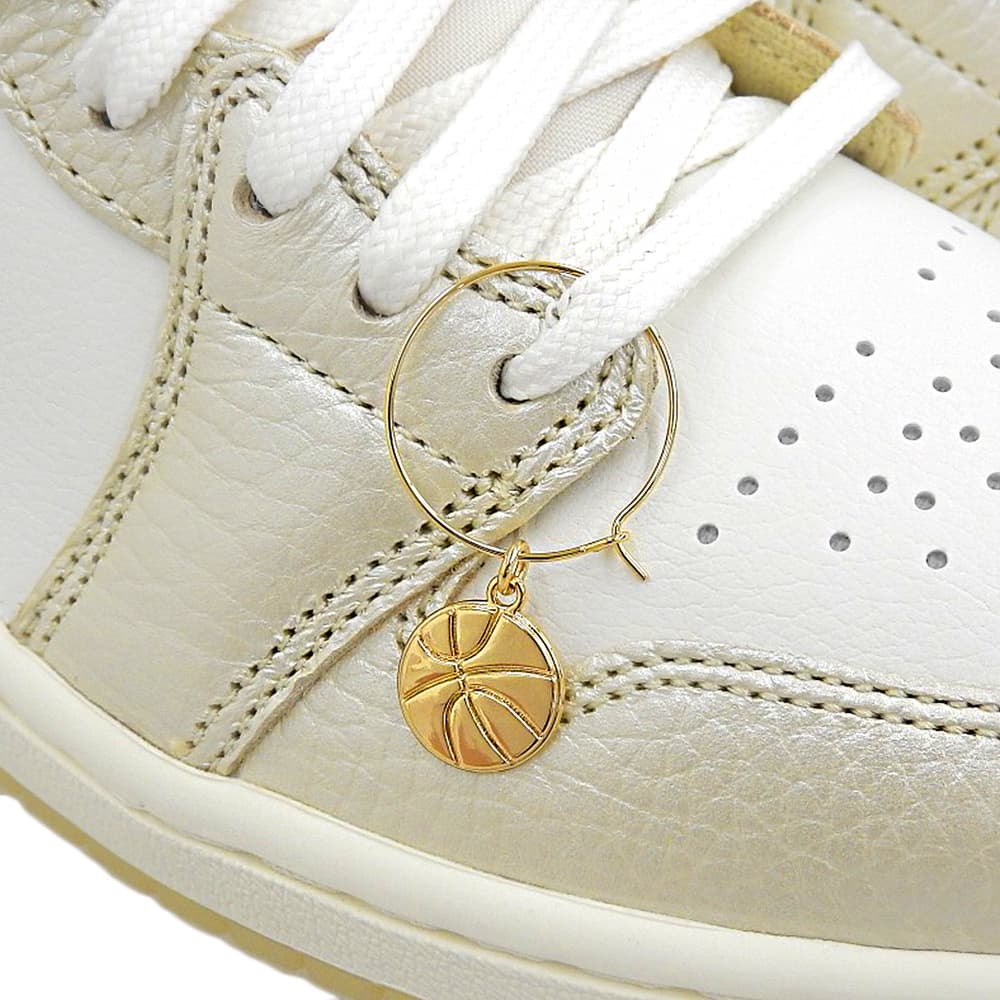 NIKE ナイキ 未使用 AIR JORDAN 1 MID SE シューズ メンズ sail/team gold-pale ivory ホワイト×ゴールド 26cm HV5159-100 シューズ