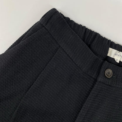chiclin チクリン 26s004PT ブラック コットン パンツ ボトムス