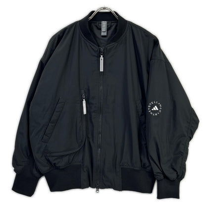 adidas アディダス ×Stella McCartney ブラック ウーブンボンバージャケット ジャケット