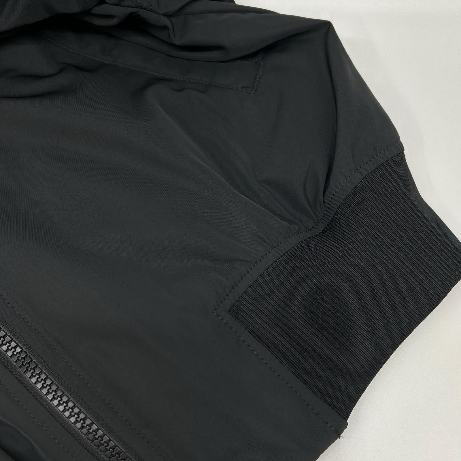 adidas アディダス ×Stella McCartney ブラック ウーブンボンバージャケット ジャケット