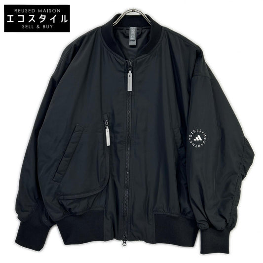 adidas アディダス ×Stella McCartney ブラック ウーブンボンバージャケット ジャケット