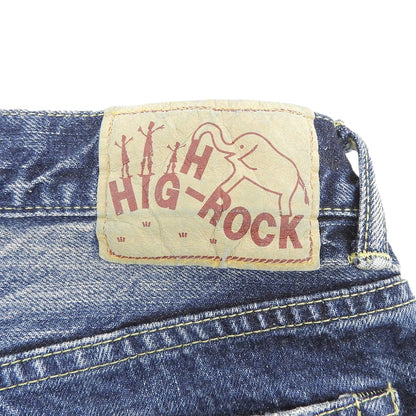 HIGH ROCK ハイロック ストレート デニムパンツ ボトムス メンズ ブルー 32 Lot3838 ボトムス
