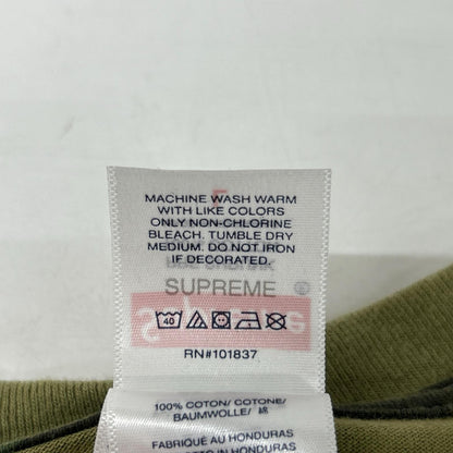 Supreme シュプリーム グリーン カモフラ Playboi Carti Tシャツ トップス