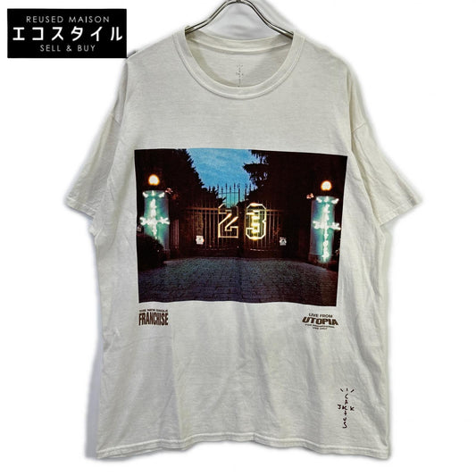 CACTUS JACK カクタスジャック ホワイト Gates プリントTシャツ トップス