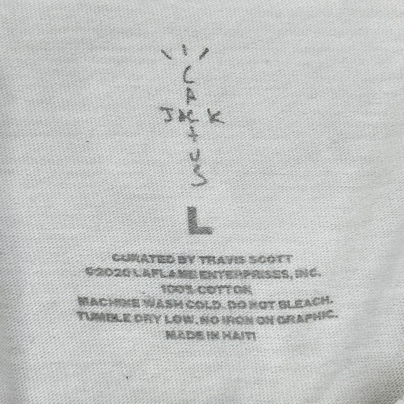 CACTUS JACK カクタスジャック ホワイト Gates プリントTシャツ トップス