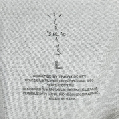CACTUS JACK カクタスジャック ホワイト Gates プリントTシャツ トップス