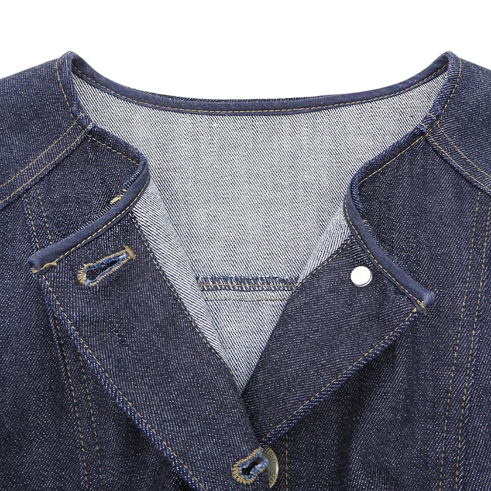 BLUE LABEL CRESTBRIDGE ブルーレーベルクレストブリッジ デニム ワンピース レディース インディゴ 38 ワンピース