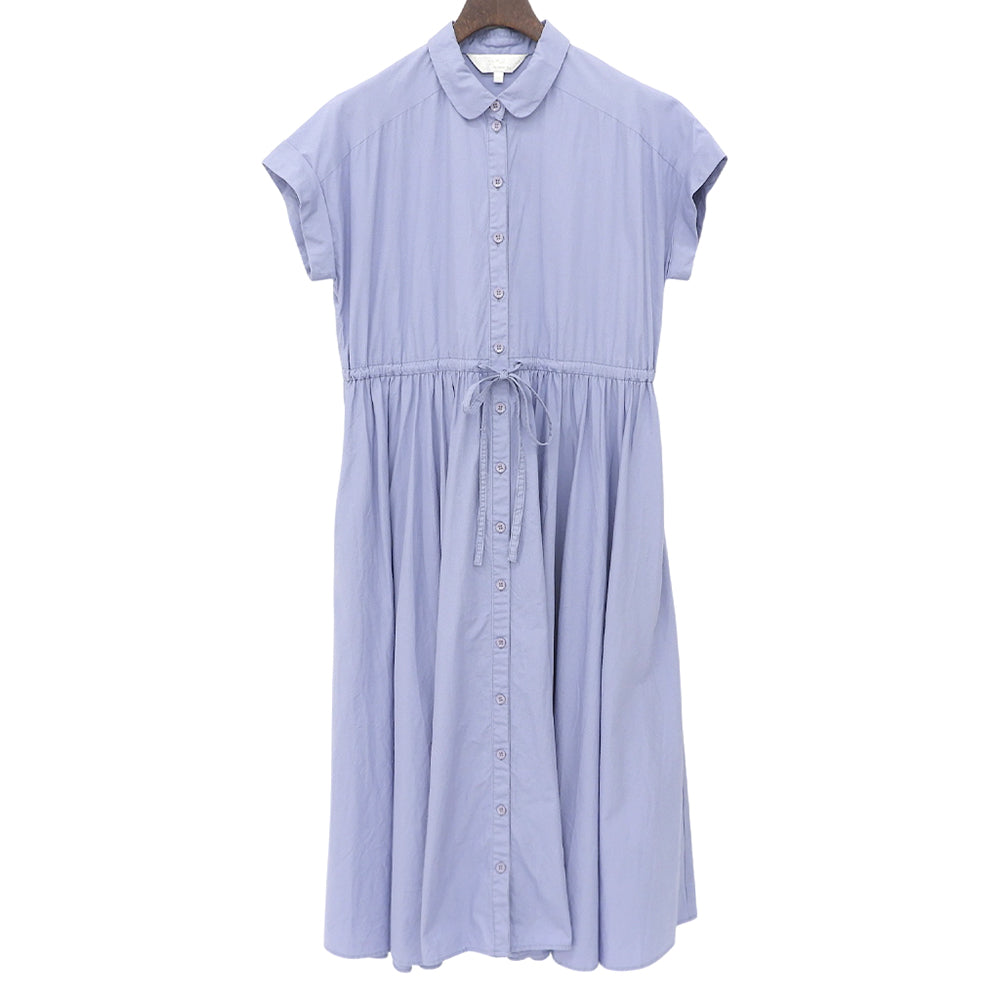 To b. by agnes b. トゥービーアニエスベー ロングシャツワンピース レディース ブルー 36 5241WJ04 ワンピース