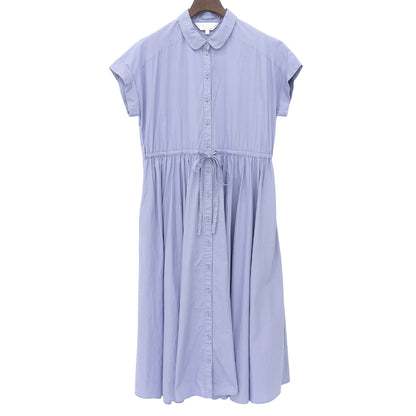 To b. by agnes b. トゥービーアニエスベー ロングシャツワンピース レディース ブルー 36 5241WJ04 ワンピース