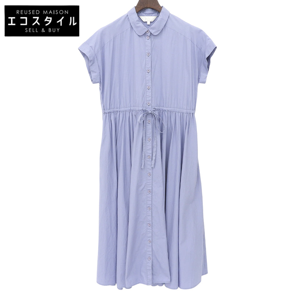 To b. by agnes b. トゥービーアニエスベー ロングシャツワンピース レディース ブルー 36 5241WJ04 ワンピース