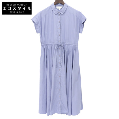 To b. by agnes b. トゥービーアニエスベー ロングシャツワンピース レディース ブルー 36 5241WJ04 ワンピース