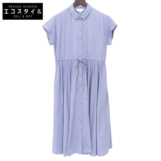 To b. by agnes b. トゥービーアニエスベー ロングシャツワンピース レディース ブルー 36 5241WJ04 ワンピース