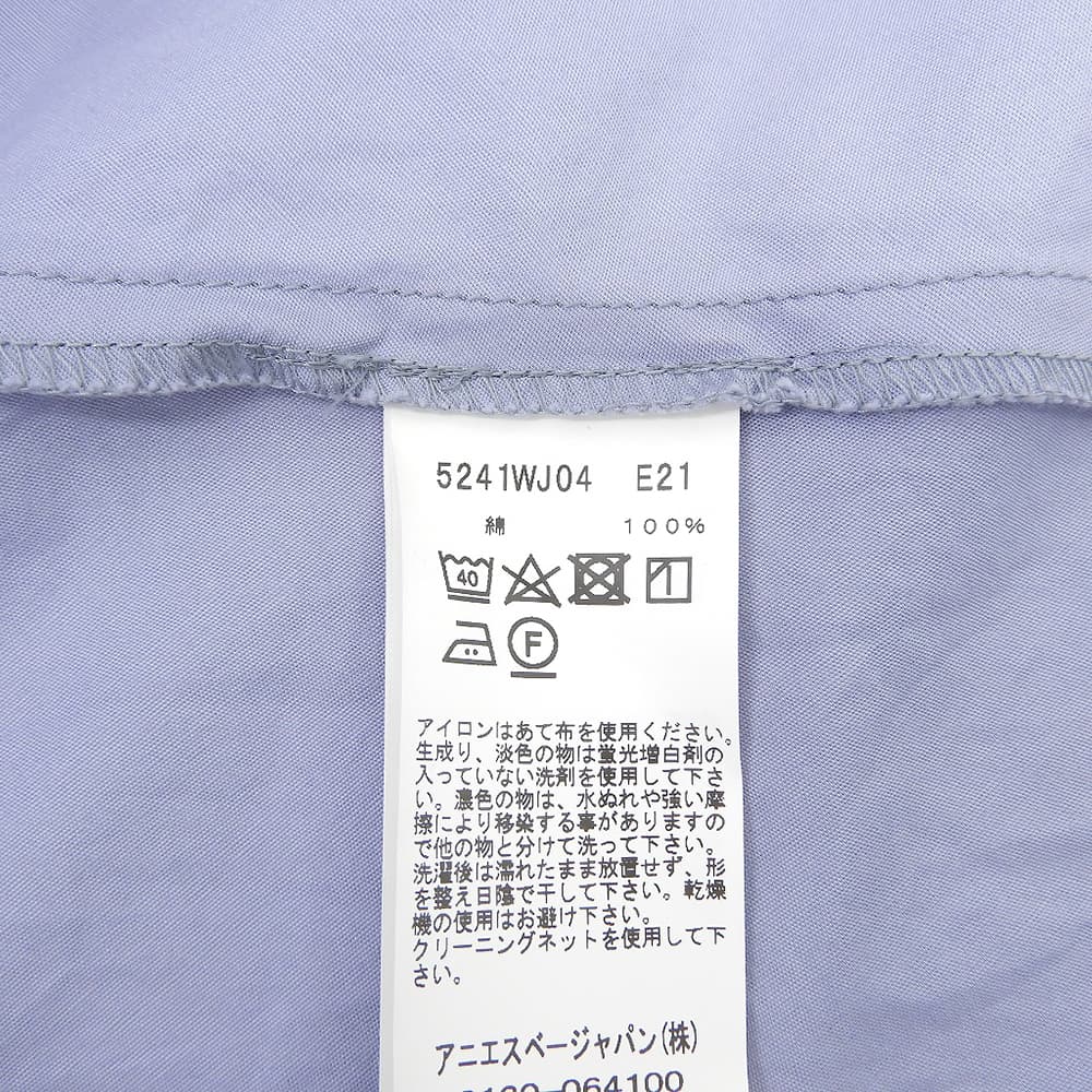 To b. by agnes b. トゥービーアニエスベー ロングシャツワンピース レディース ブルー 36 5241WJ04 ワンピース