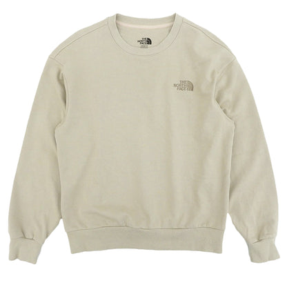 THE NORTH FACE ノースフェイス コットン混 スウェットシャツ トップス メンズ ベージュ系 XS NM5MQ54L トップス