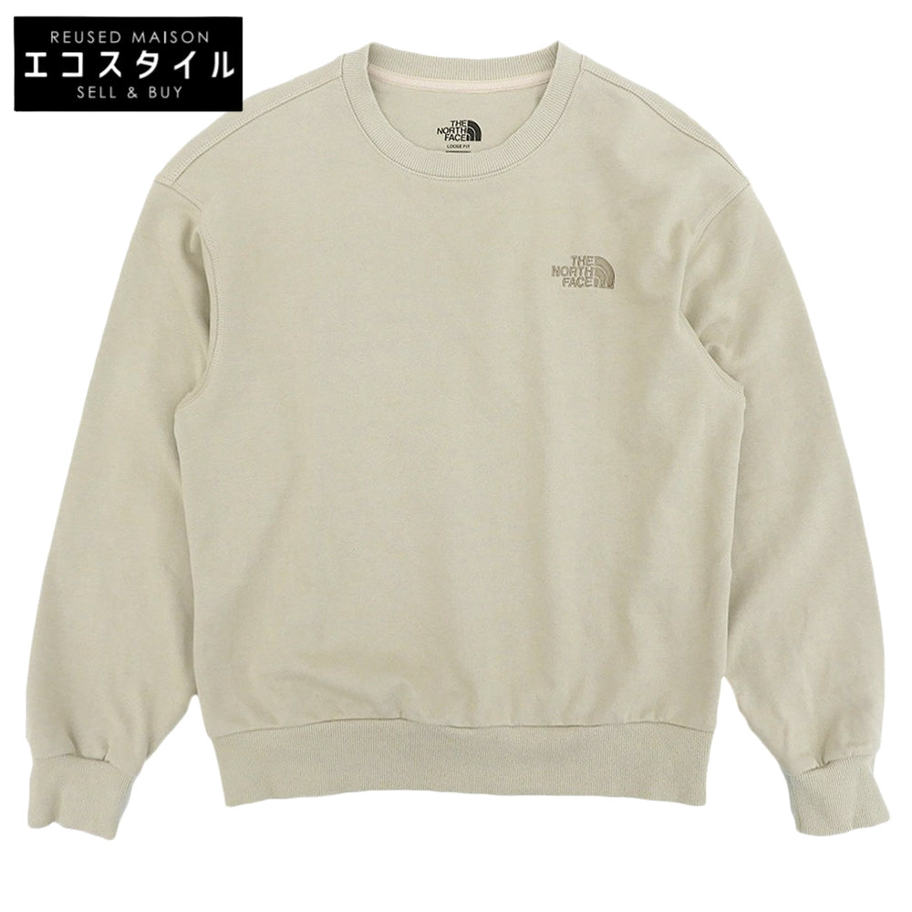 THE NORTH FACE ノースフェイス コットン混 スウェットシャツ トップス メンズ ベージュ系 XS NM5MQ54L トップス