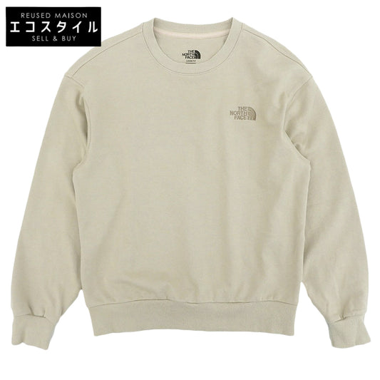THE NORTH FACE ノースフェイス コットン混 スウェットシャツ トップス メンズ ベージュ系 XS NM5MQ54L トップス