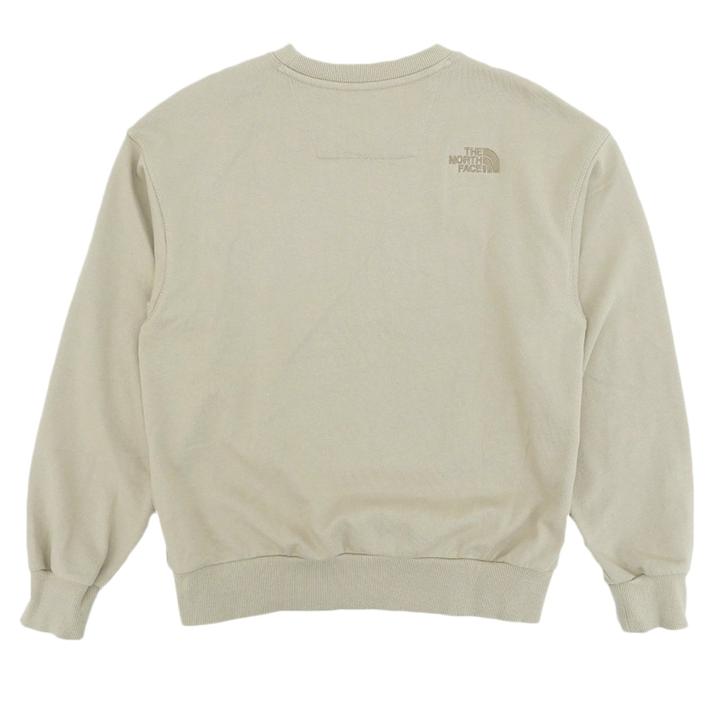 THE NORTH FACE ノースフェイス コットン混 スウェットシャツ トップス メンズ ベージュ系 XS NM5MQ54L トップス