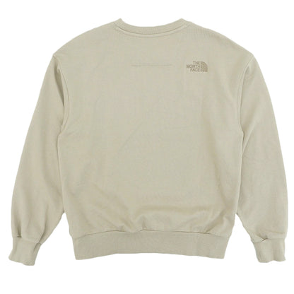 THE NORTH FACE ノースフェイス コットン混 スウェットシャツ トップス メンズ ベージュ系 XS NM5MQ54L トップス