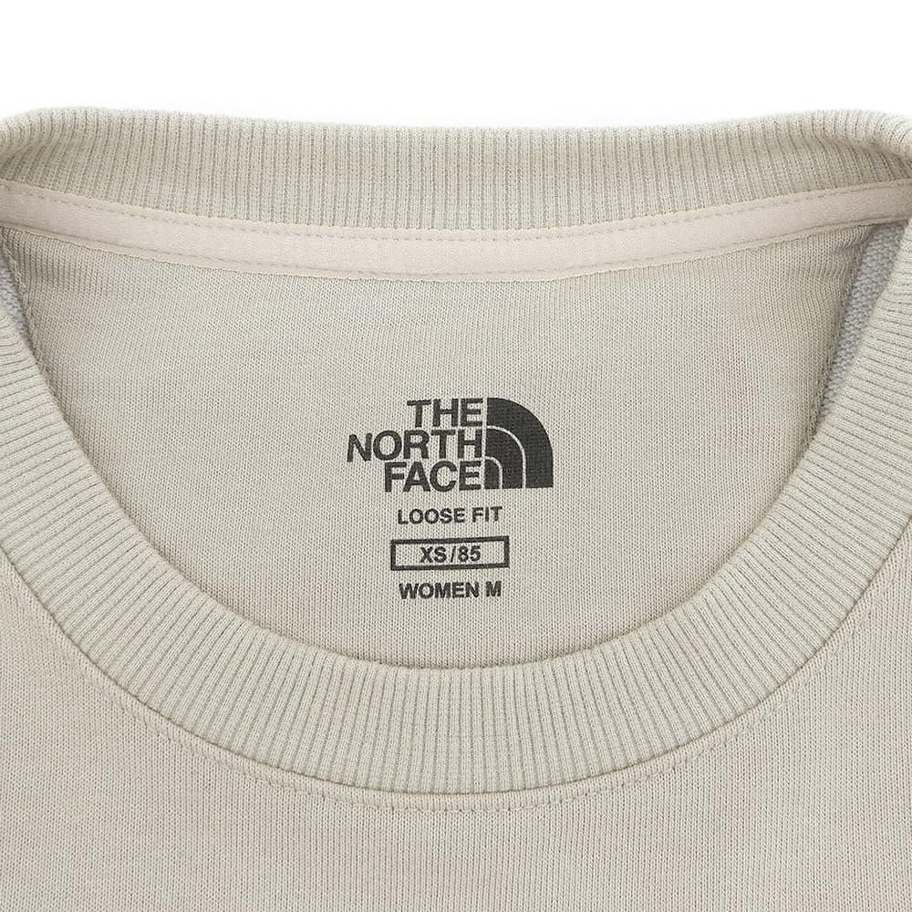THE NORTH FACE ノースフェイス コットン混 スウェットシャツ トップス メンズ ベージュ系 XS NM5MQ54L トップス