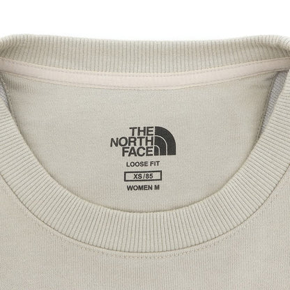 THE NORTH FACE ノースフェイス コットン混 スウェットシャツ トップス メンズ ベージュ系 XS NM5MQ54L トップス