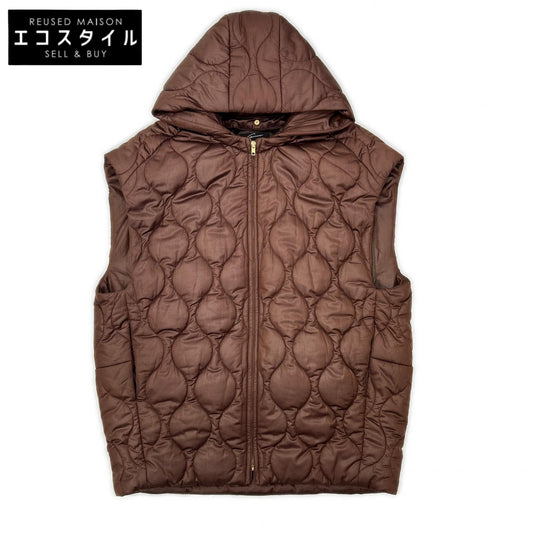 STUNNING LURE Stunning Lure 114290052200 Brown Hooded Quilted Vest Vest