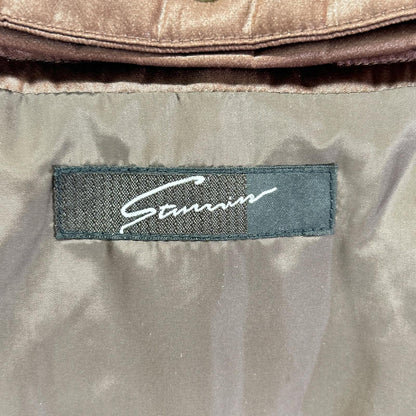 STUNNING LURE Stunning Lure 114290052200 Brown Hooded Quilted Vest Vest