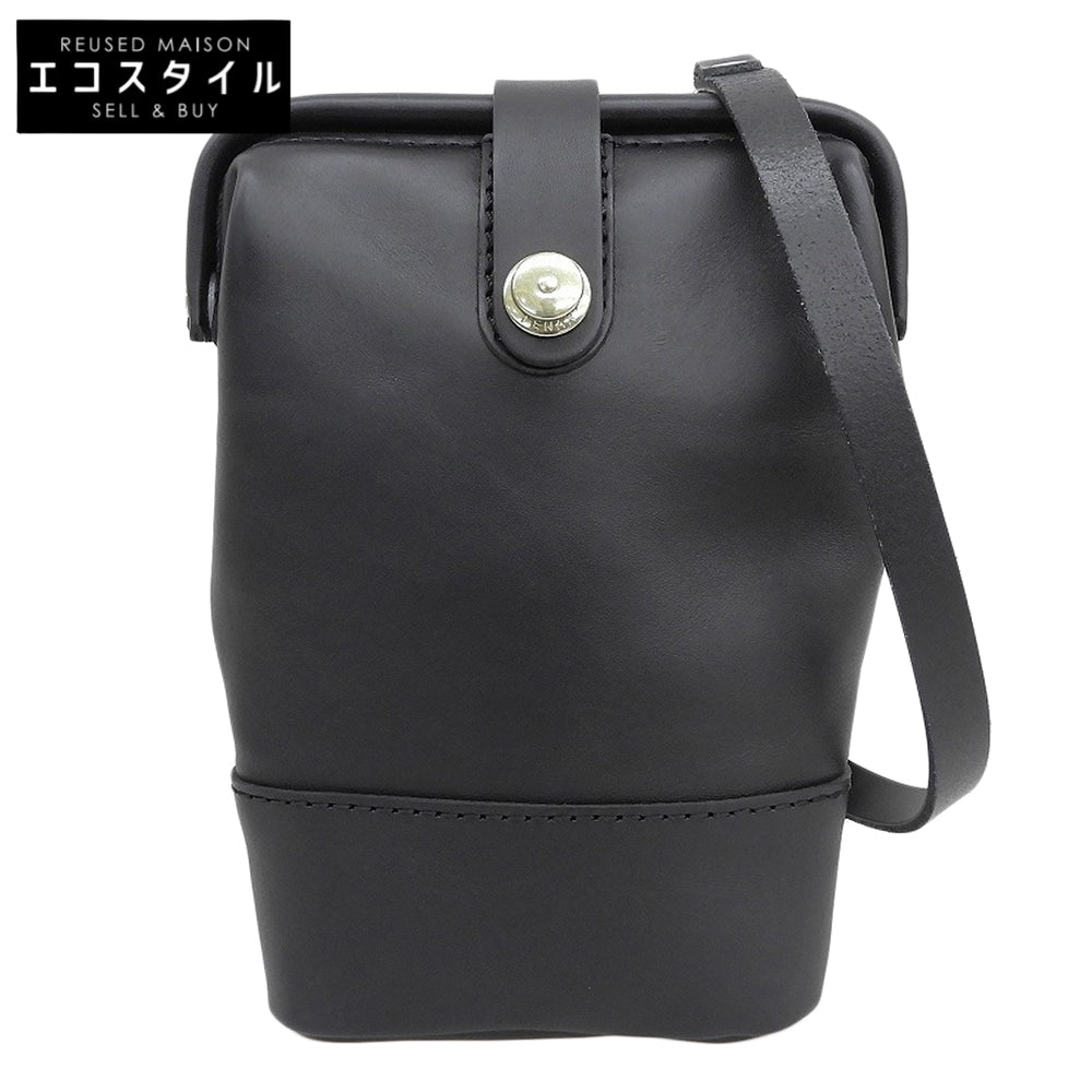 HERZ ヘルツ 美品 パクットショルダー バッグ レディース ブラック AIB-2603 ショルダーバッグ