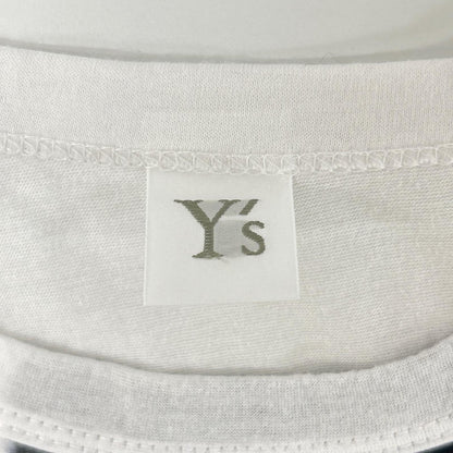 Y's ワイズ YM-T10-673 マルチカラー 染み込みデザイン Tシャツ トップス