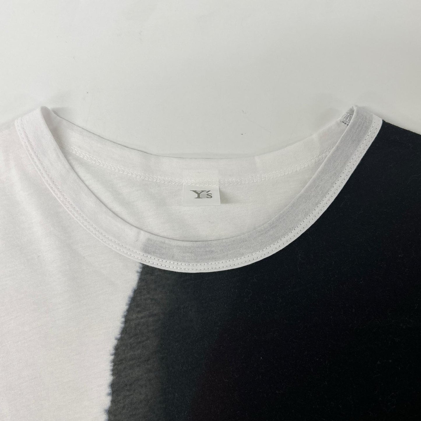 Y's ワイズ YM-T10-673 マルチカラー 染み込みデザイン Tシャツ トップス