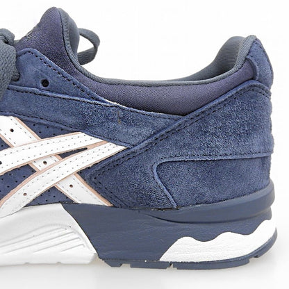 asics アシックス 新品同様 10TH Gel-Lyte 5 Salmon Toe ローカットスニーカー シューズ メンズ ネイビー×ピンク 26cm 1201A52 シューズ