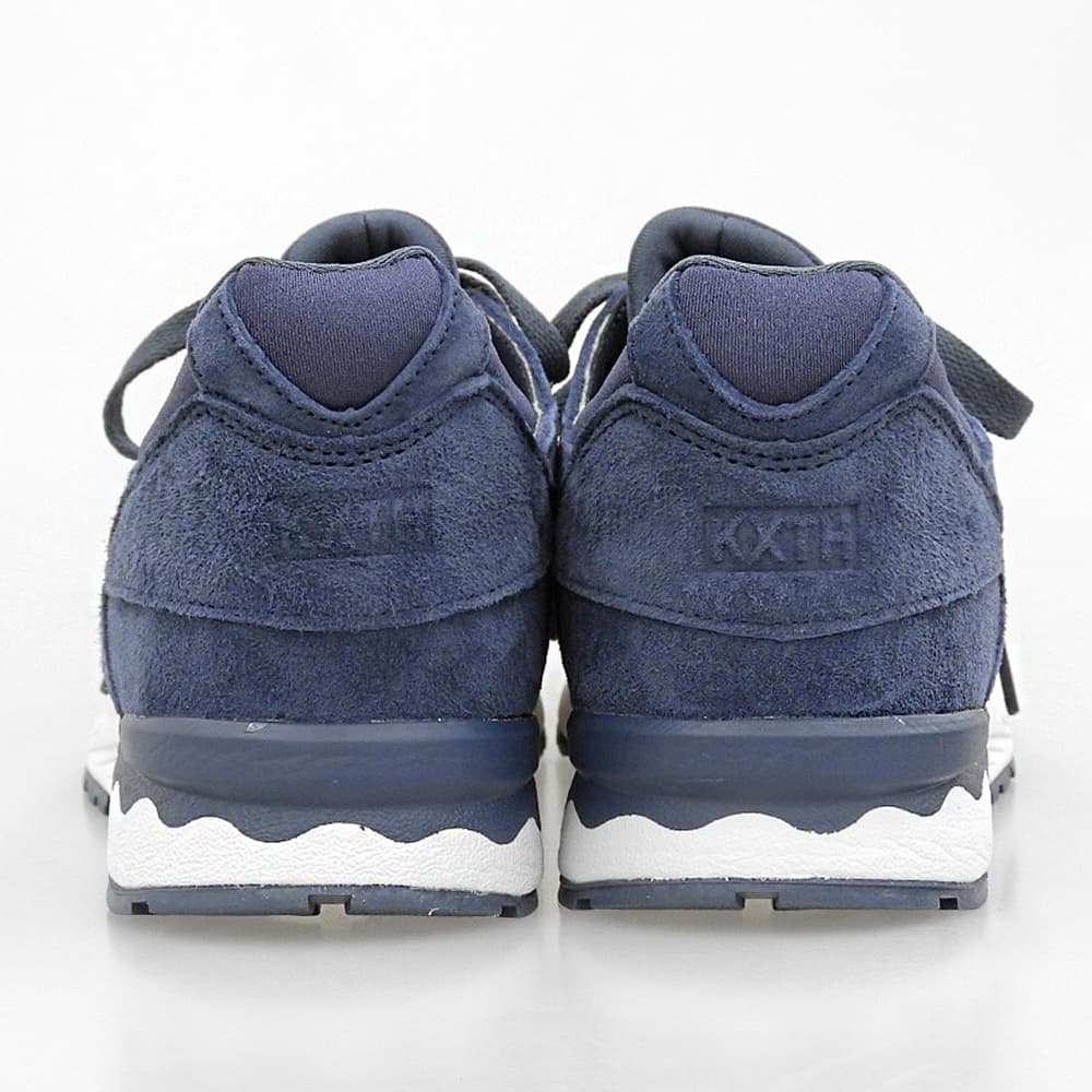 asics アシックス 新品同様 10TH Gel-Lyte 5 Salmon Toe ローカットスニーカー シューズ メンズ ネイビー×ピンク 26cm 1201A52 シューズ