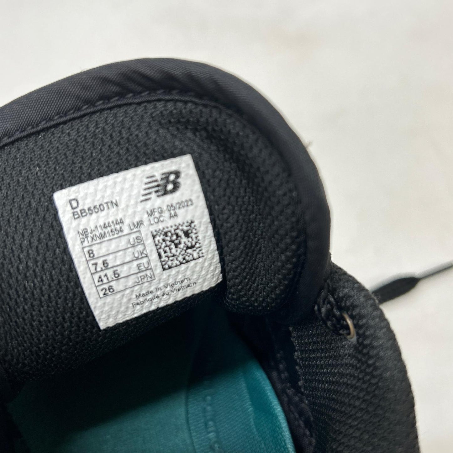 NEW BALANCE ニューバランス x thisisneverthat ディスイズネバーザット 【美品】BB550TN キャンバス ローカット スニーカー シューズ