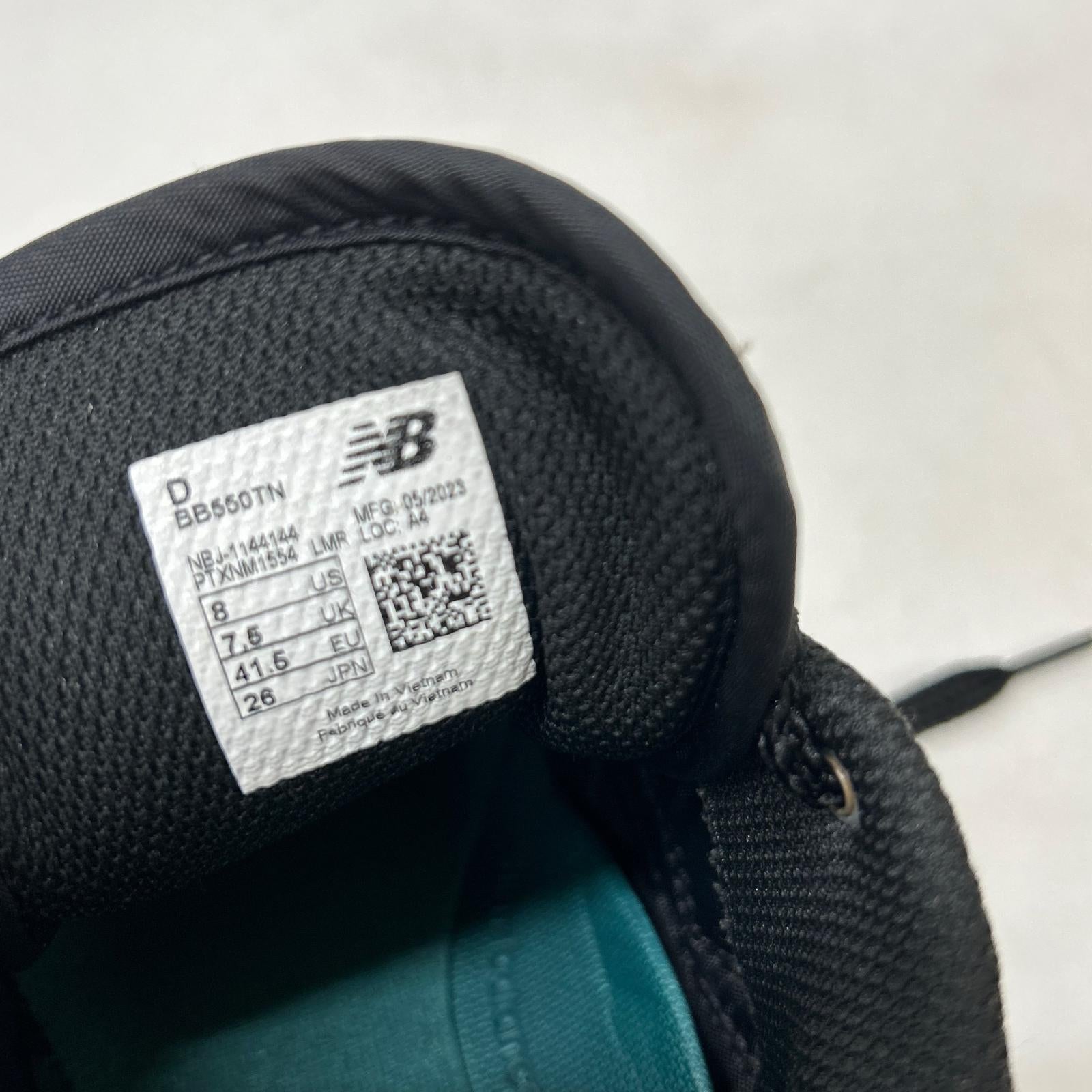 NEW BALANCE ニューバランス x thisisneverthat ディスイズネバーザット 【美品】BB550TN キャンバス ローカット スニーカー シューズ