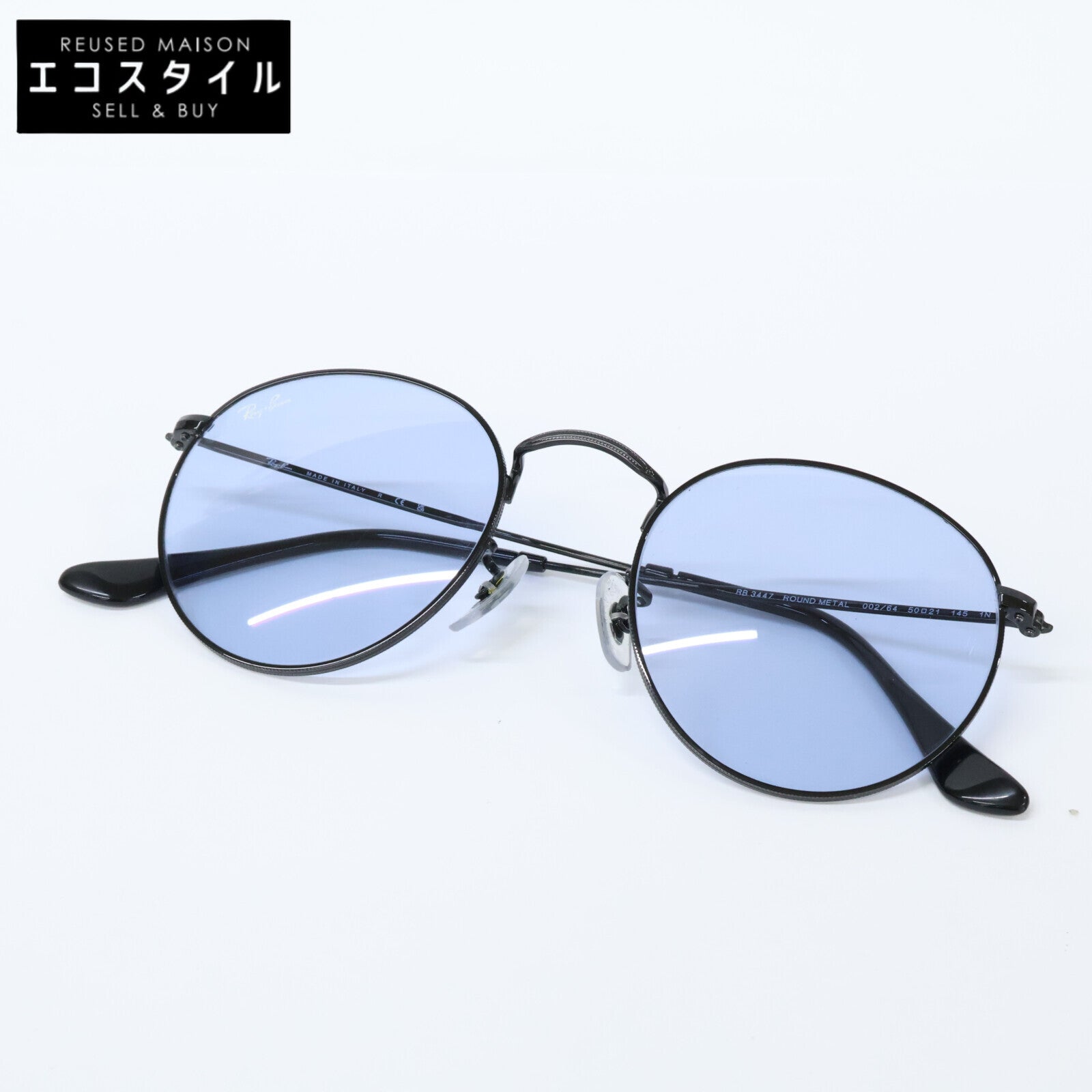 Ray-Ban レイバン RB3447 ROUND METAL ラウンドメタル サングラス
