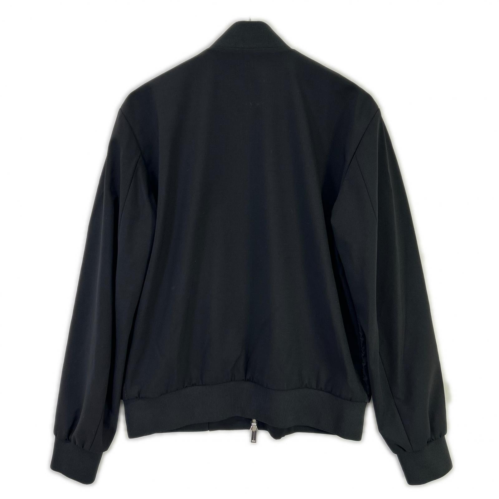 DSQUARED2 ディースクエアード S74AM1208 ブラック レイヤード ボンバージャケット ジャケット