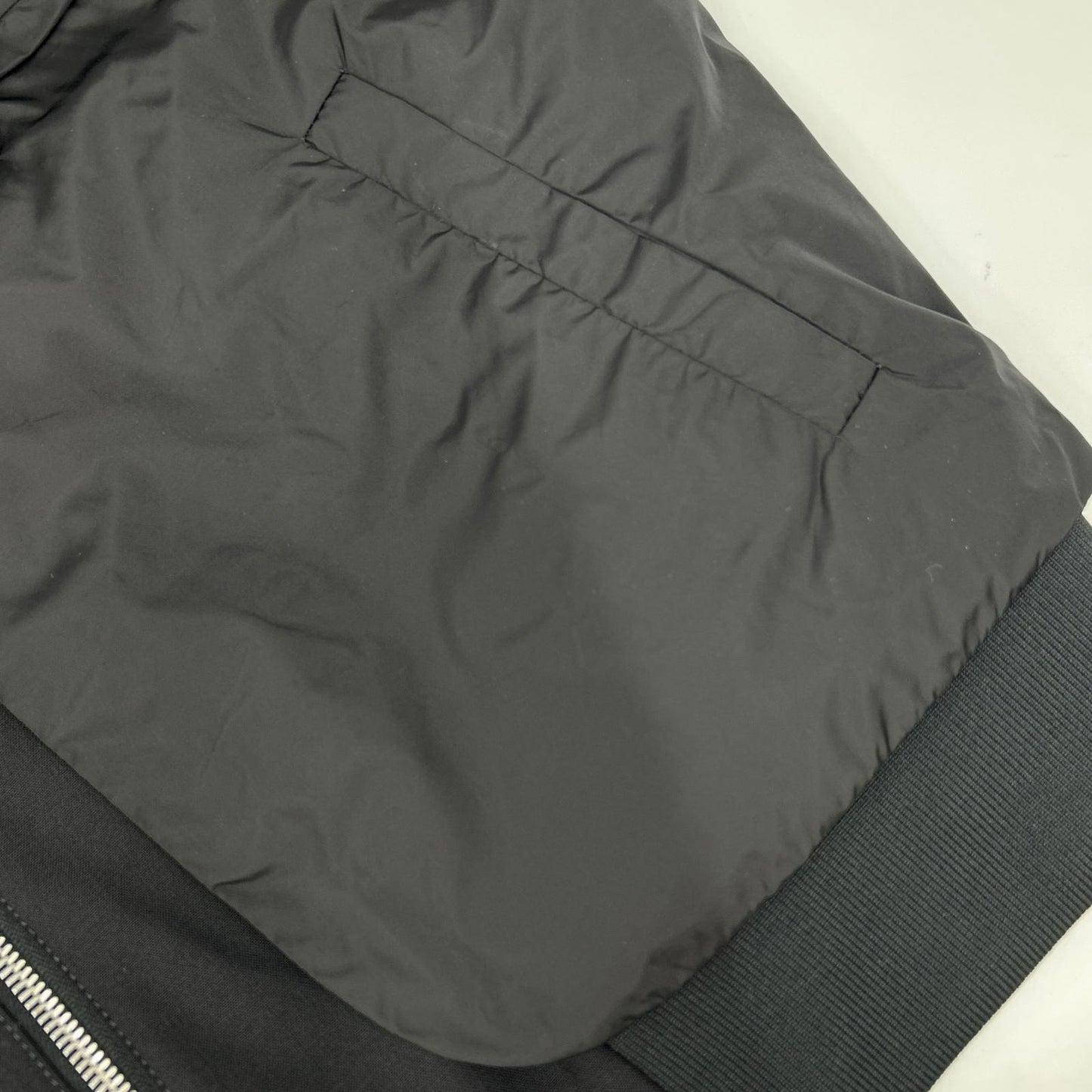 DSQUARED2 ディースクエアード S74AM1208 ブラック レイヤード ボンバージャケット ジャケット