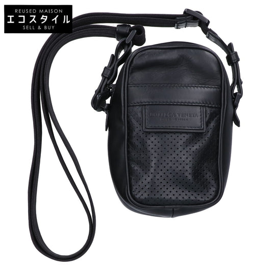 BOTTEGA VENETA ボッテガヴェネタ 【美品】566214 レッジェーロ パンチング ショルダーバッグ