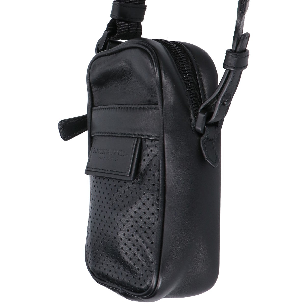 BOTTEGA VENETA ボッテガヴェネタ 【美品】566214 レッジェーロ パンチング ショルダーバッグ