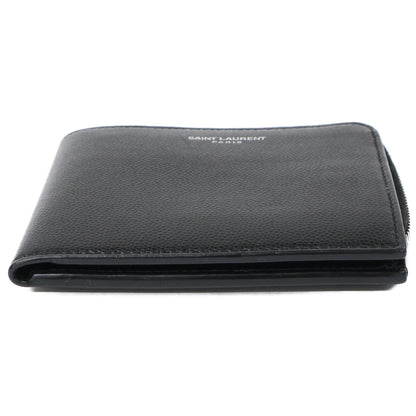 SAINT LAURENT PARIS サンローランパリ 【美品】イースト/ウェスト ウォレット 二つ折り財布（小銭入れあり）