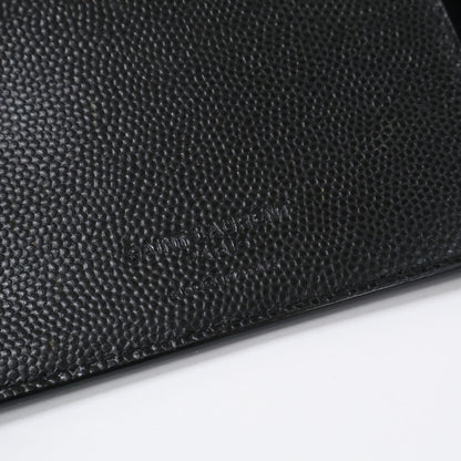 SAINT LAURENT PARIS サンローランパリ 【美品】イースト/ウェスト ウォレット 二つ折り財布（小銭入れあり）