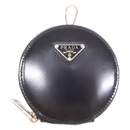 PRADA プラダ 【美品】1TL431 トライアングルロゴ ラウンド コインケース