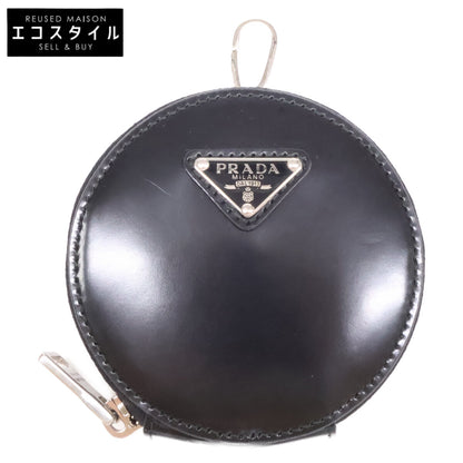 PRADA プラダ 【美品】1TL431 トライアングルロゴ ラウンド コインケース
