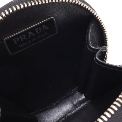 PRADA プラダ 【美品】1TL431 トライアングルロゴ ラウンド コインケース