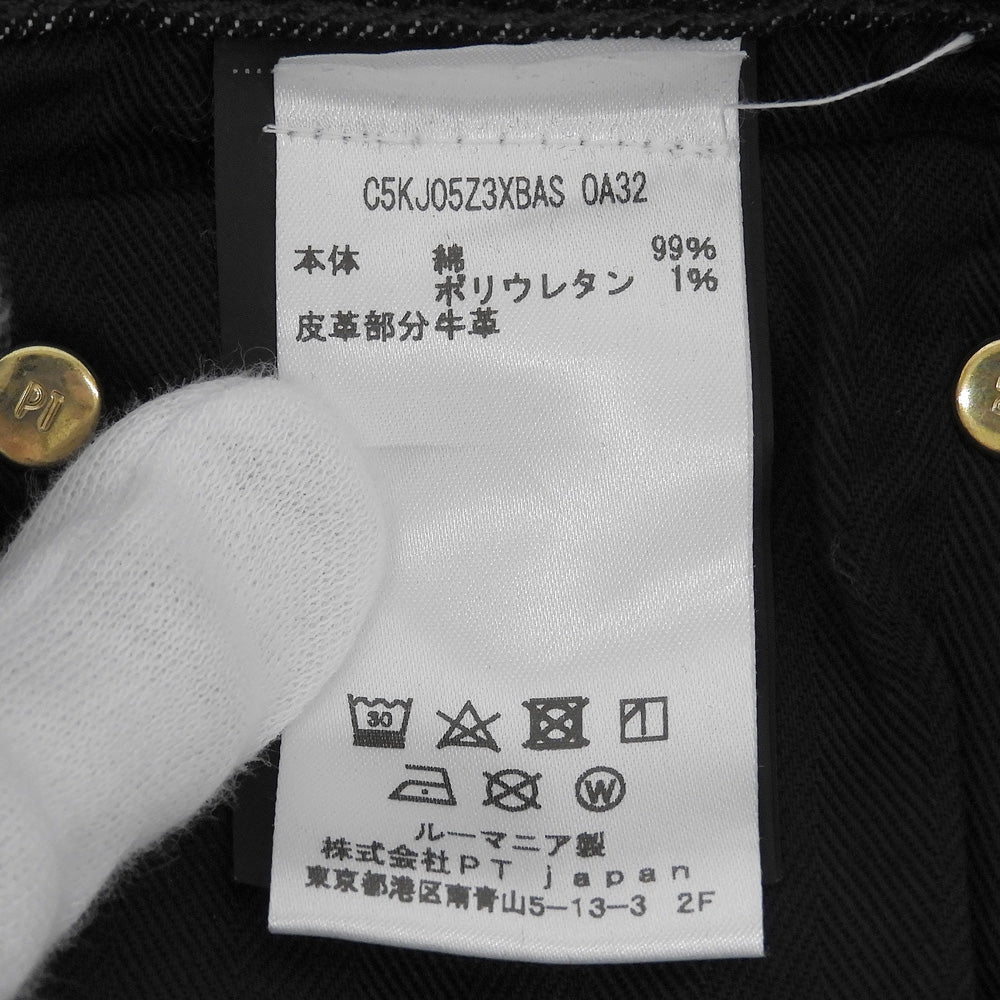 PT TORINO ピーティートリノ 美品 デニム パンツ ボトムス メンズ ブラック 29 ボトムス
