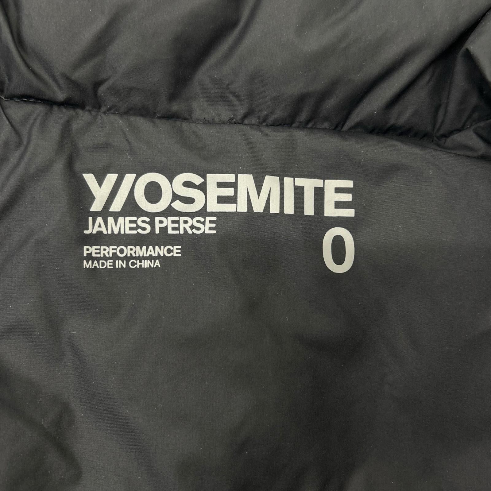 JAMES PERSE ジェームスパース ブラック×ネイビー ダウン ベスト ベスト