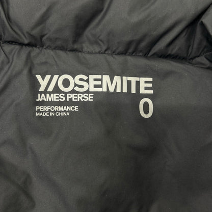 JAMES PERSE ジェームスパース ブラック×ネイビー ダウン ベスト ベスト