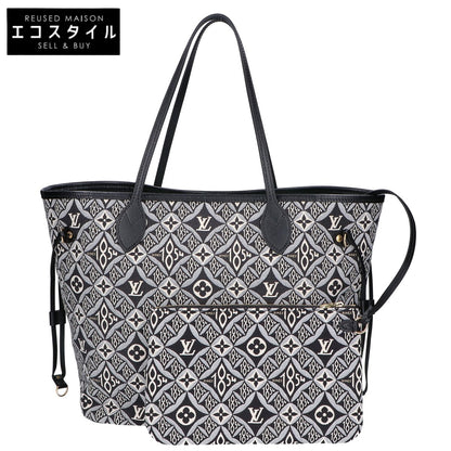 LOUIS VUITTON ルイヴィトン 新品同様 M57230 モノグラム・ジャガード Since1854 ネヴァーフル MM トートバッグ